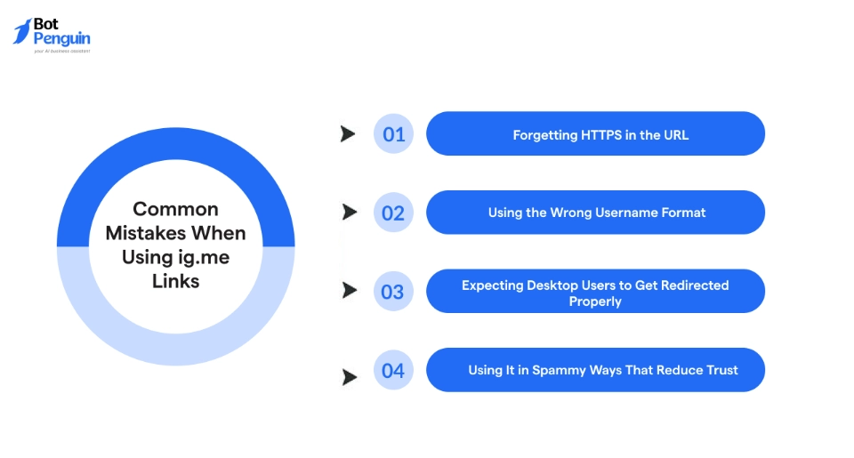 Common Mistakes When Using ig.me Links (And How to Avoid Them)