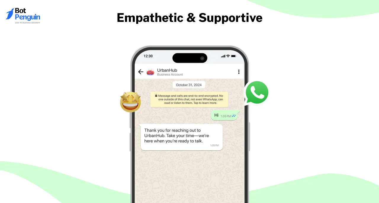 Empathetic & Supportive