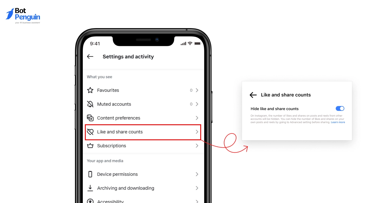 Turning Off Likes Before Posting
