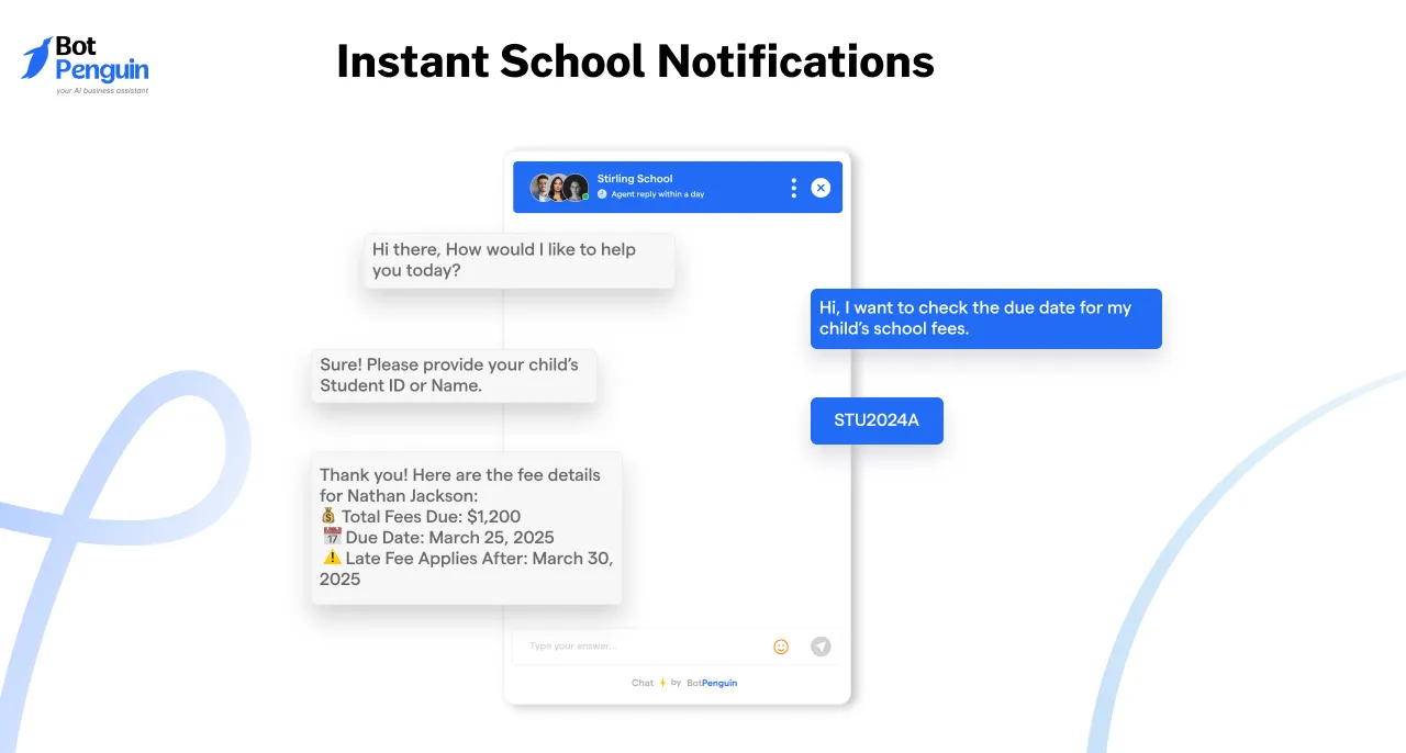 Instant School Notifications