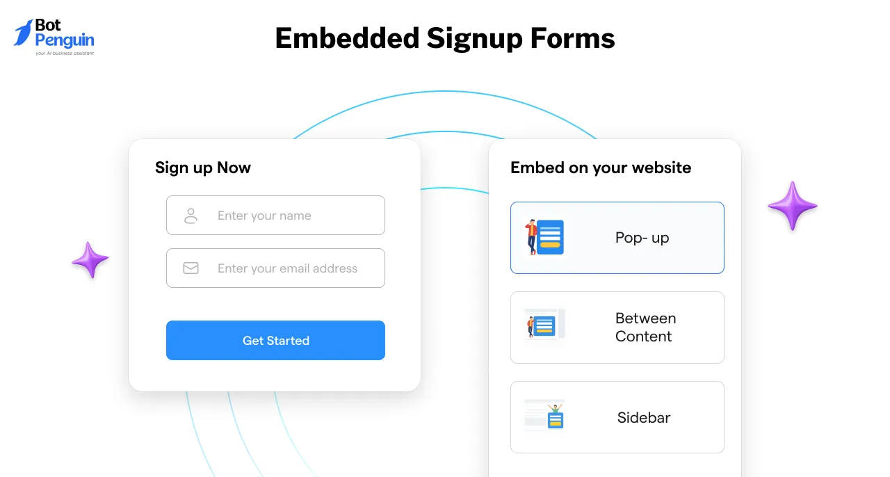 Embedded Signup Forms
