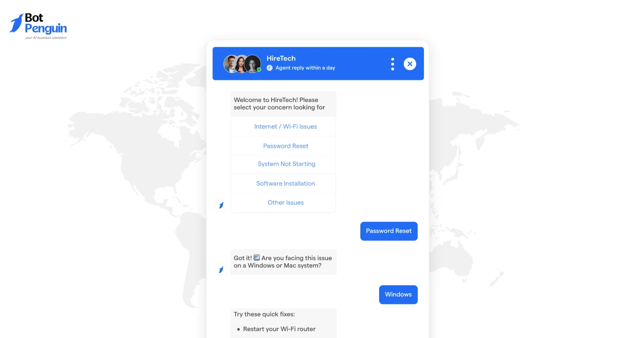 Chatbots for Level 1 IT Support