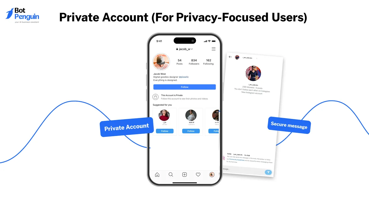 Private Account (For Privacy-Focused Users)