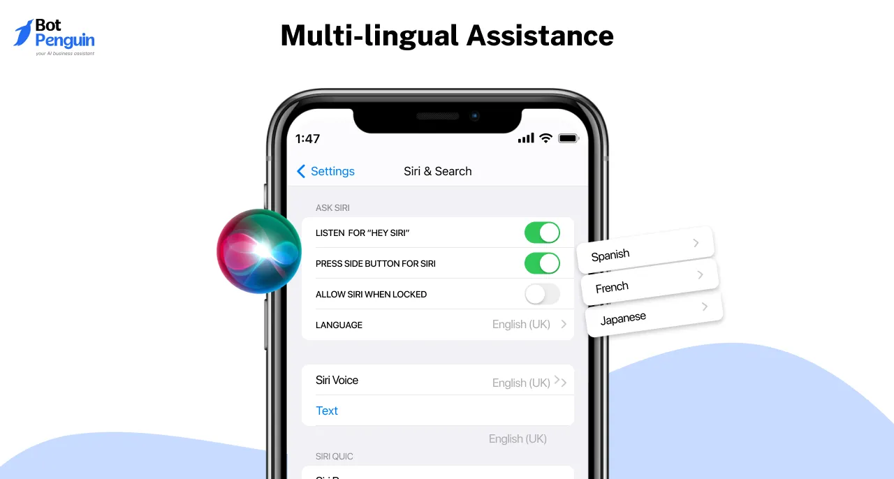 Multi-lingual Assistance