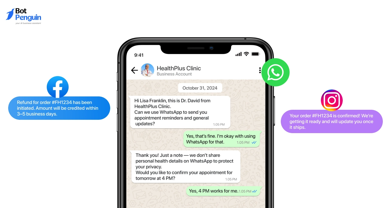 Messaging Apps: WhatsApp, Instagram and Facebook