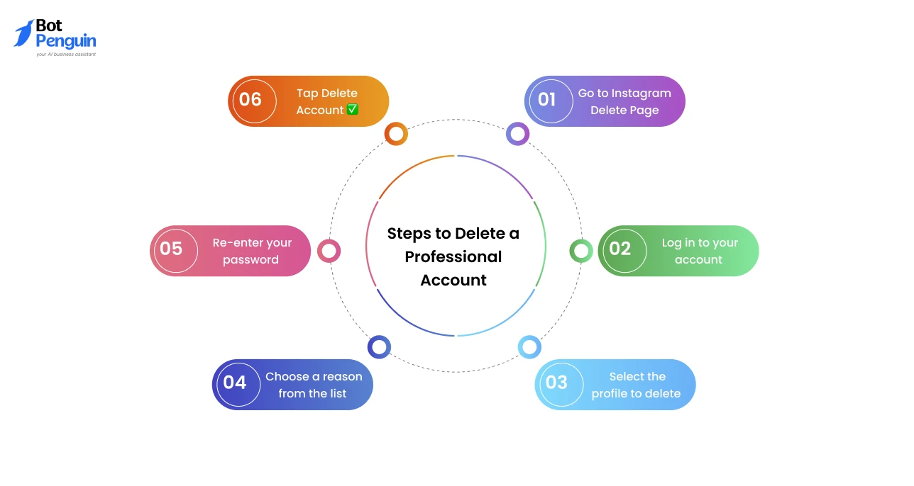 Steps to Delete a Professional Account