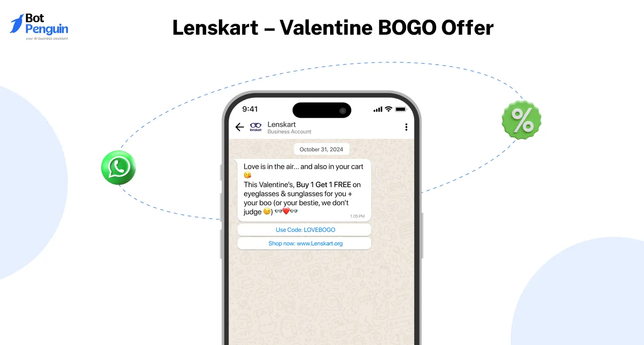 Lenskart – Valentine BOGO Offer&nbsp;