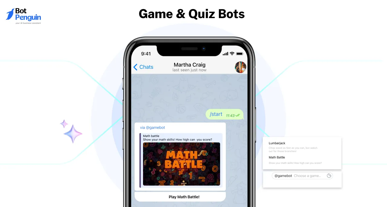 Game & Quiz Bots