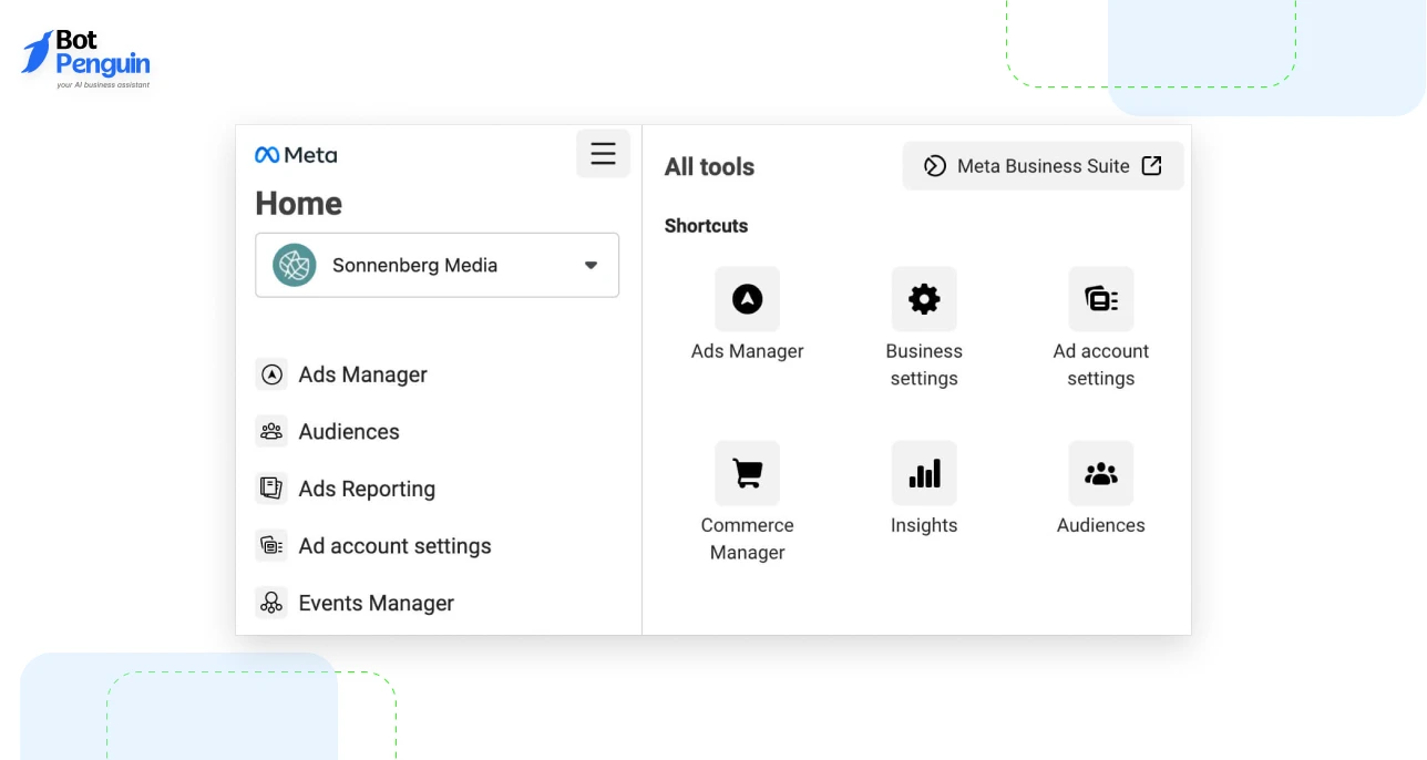Reach Facebook via Meta Business Suite