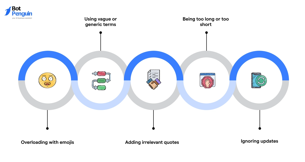 Mistakes to Avoid in a Bio for Instagram Professional Use