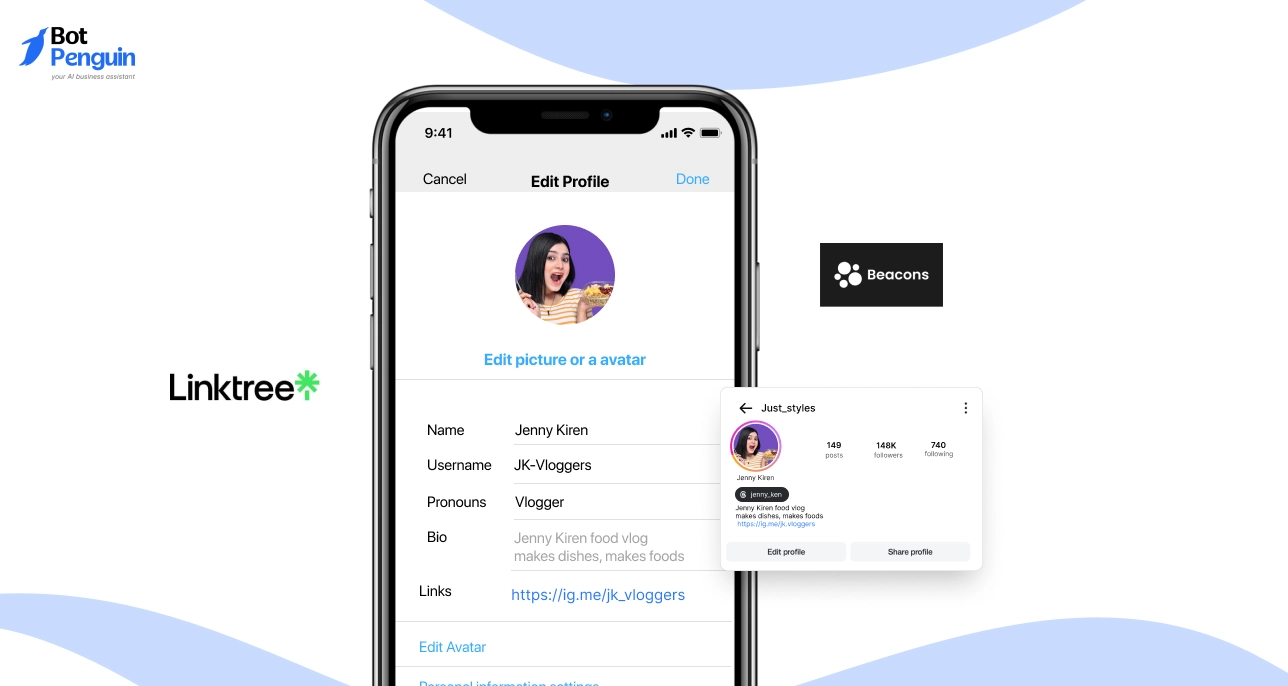 Link-in-Bio Tools for Instagram