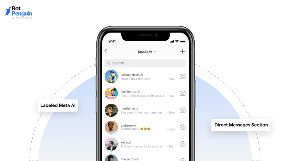 Open the Direct Messages Section