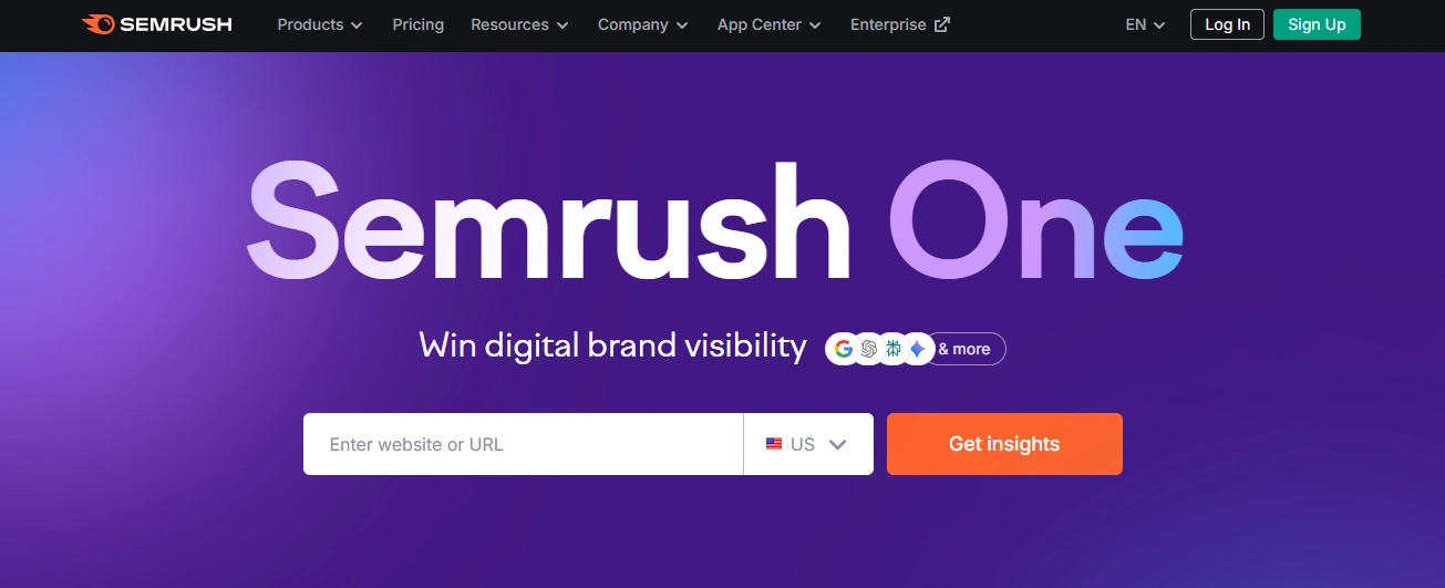 Semrush Site Dashboard