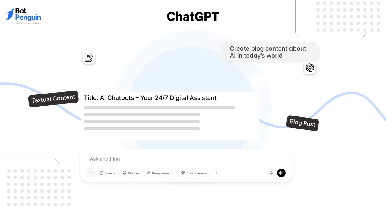 ChatGPT Dashboard