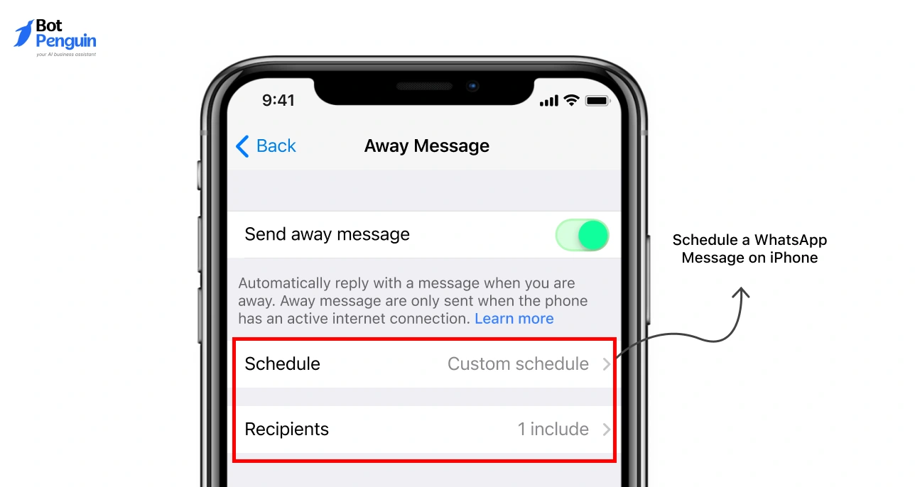 How to Schedule a WhatsApp Message on iPhone