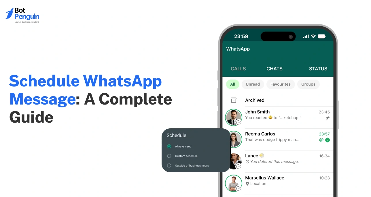 Schedule WhatsApp Message_ A Complete Guide