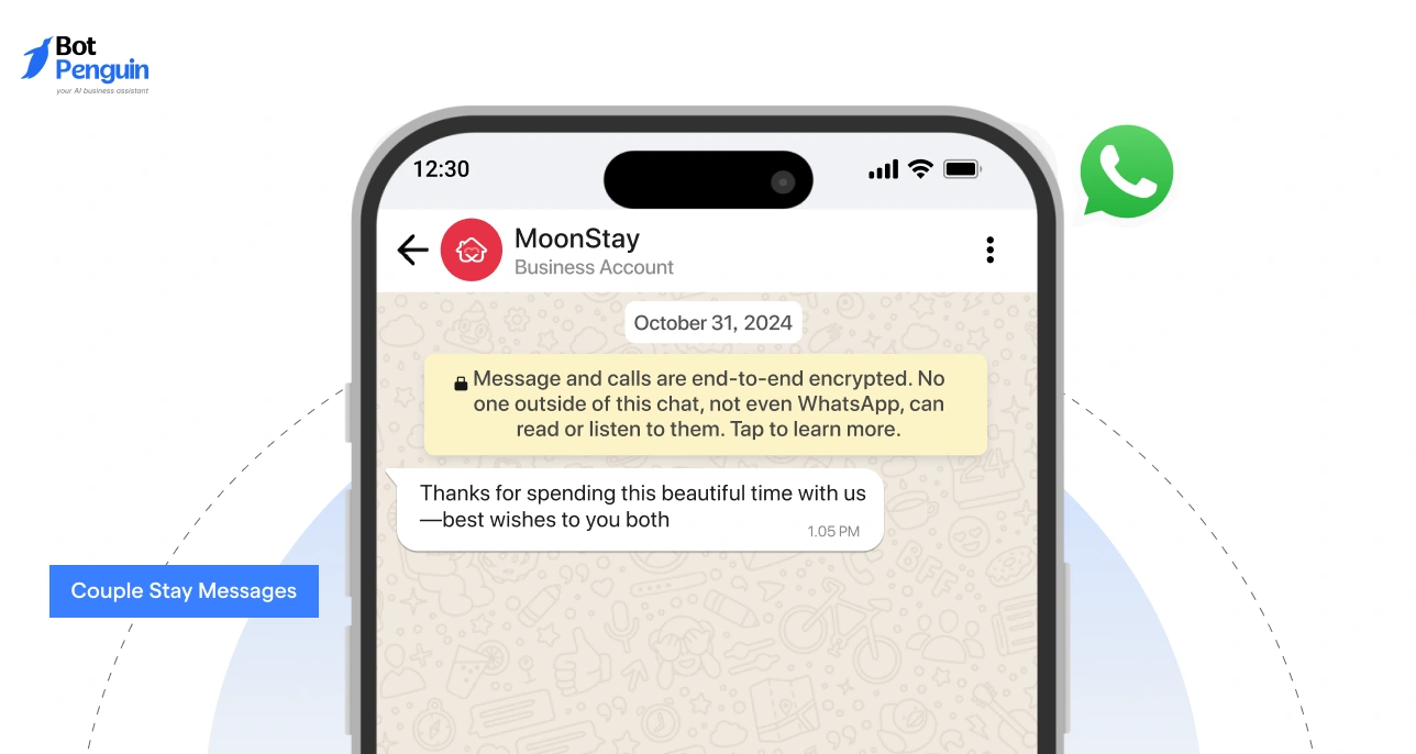 Honeymoon or Couple Stay Messages (1)
