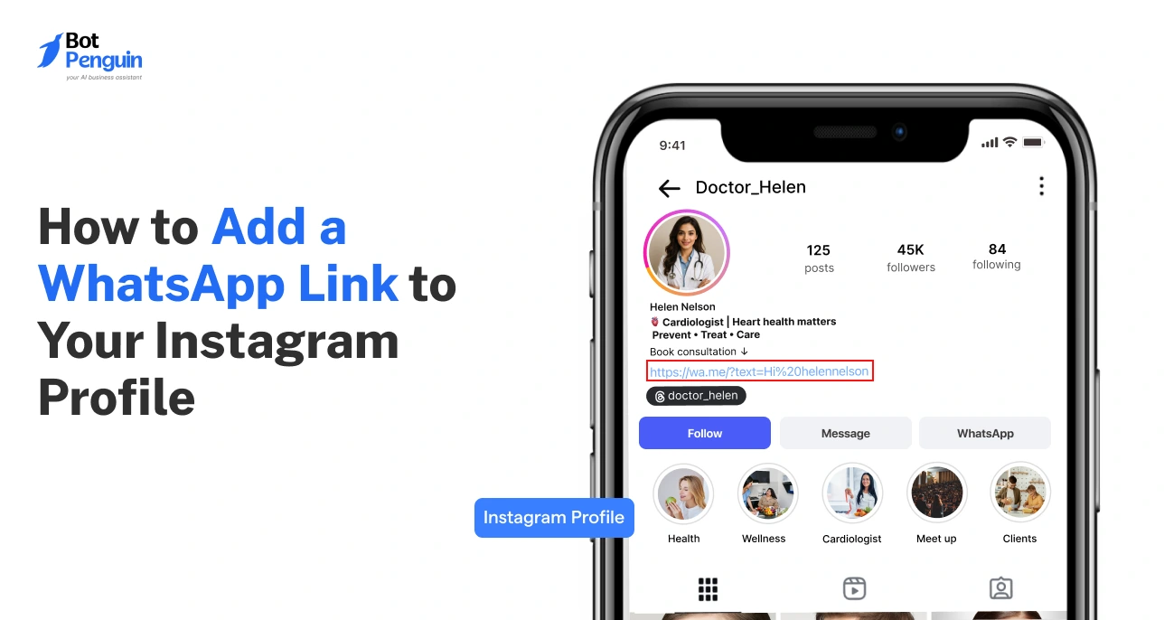 How to Add a WhatsApp Link to Your Instagram Profile