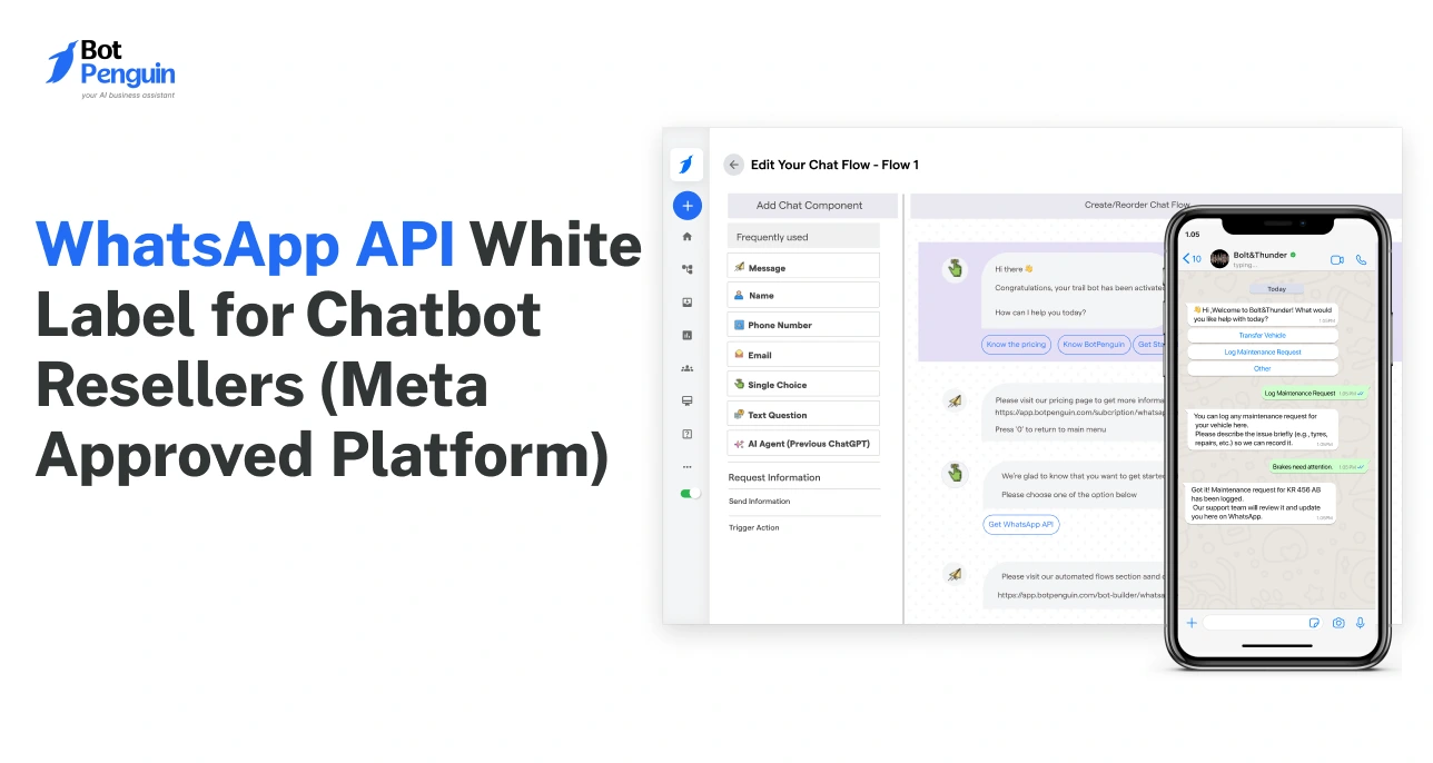 WhatsApp API White Label for Chatbot Resellers (Meta Approved Platform)