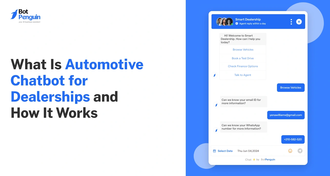What Is Automotive Chatbot for Dealerships and How It Works
