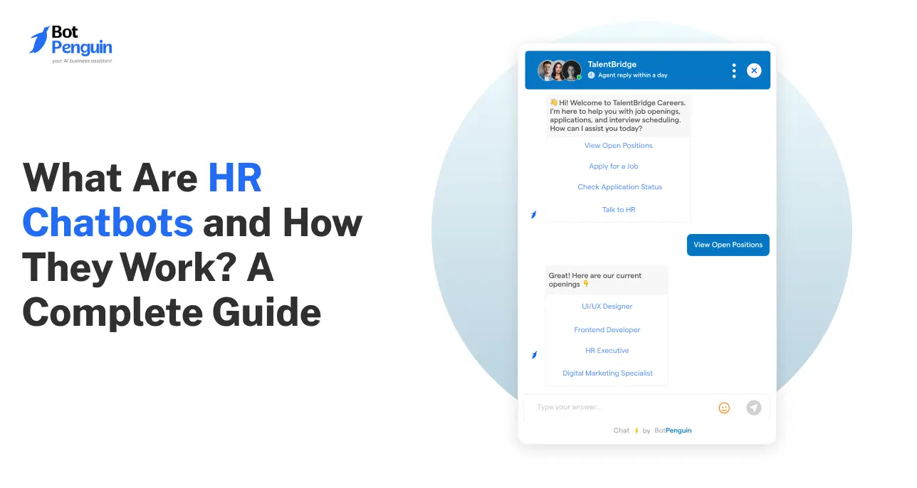 What Are HR Chatbots and How They Work_ A Complete Guide