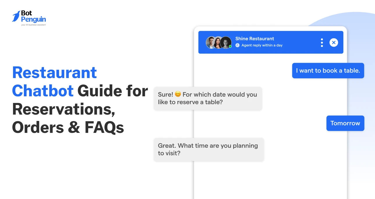 Restaurant Chatbot Guide for Reservations, Orders & FAQs