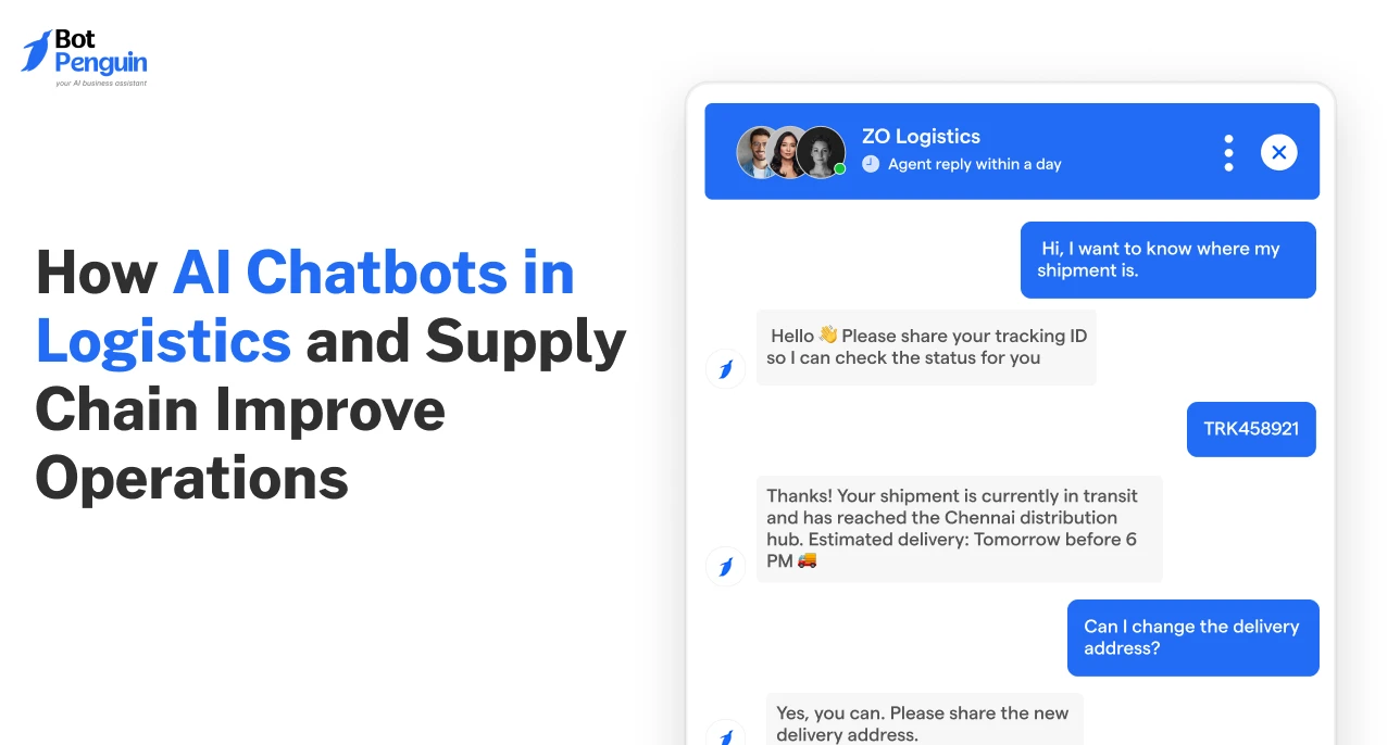 How AI Chatbots in Logistics and Supply Chain Improve Operations