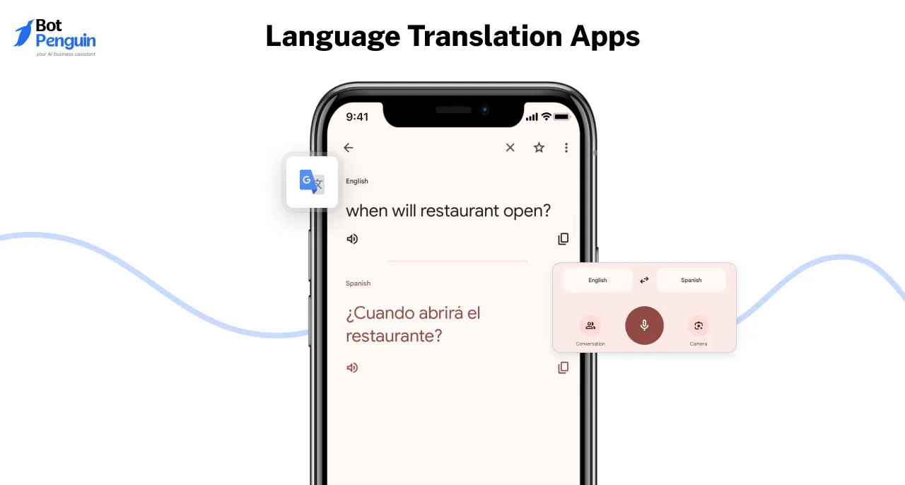 Language translation apps