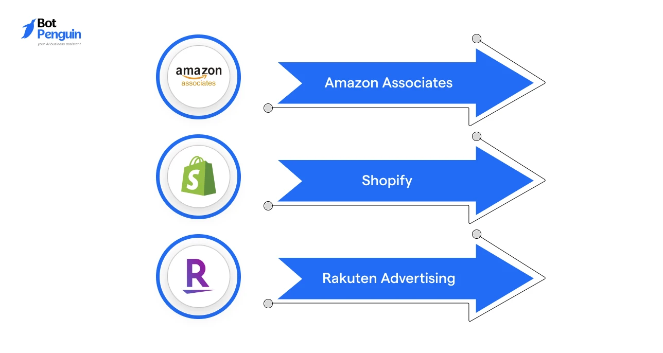 Top eCommerce affiliate programs for online store and product promotions